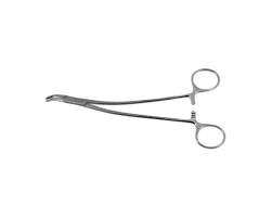 Stratte Needle Holder, Tungsten Carbide, Curved Jaws & Curved Shanks, Use W/ 2-0 & 3-0 Suture, 8" (20.0 Cm)